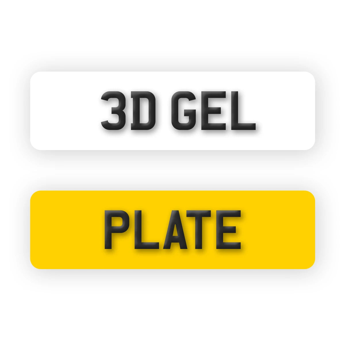 Hidden - 3D Number Plates