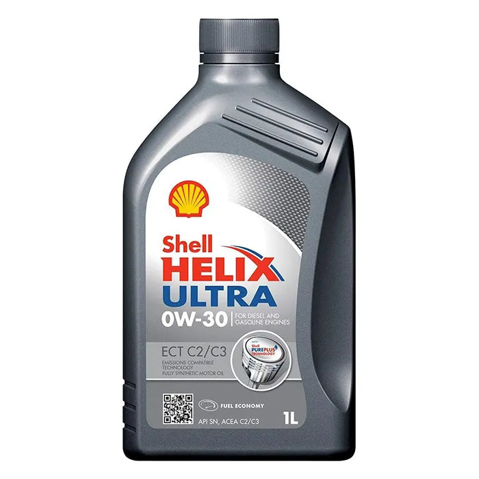 Shell Helix Ultra ECT C2/C3 0W30 Engine Oil 1L
