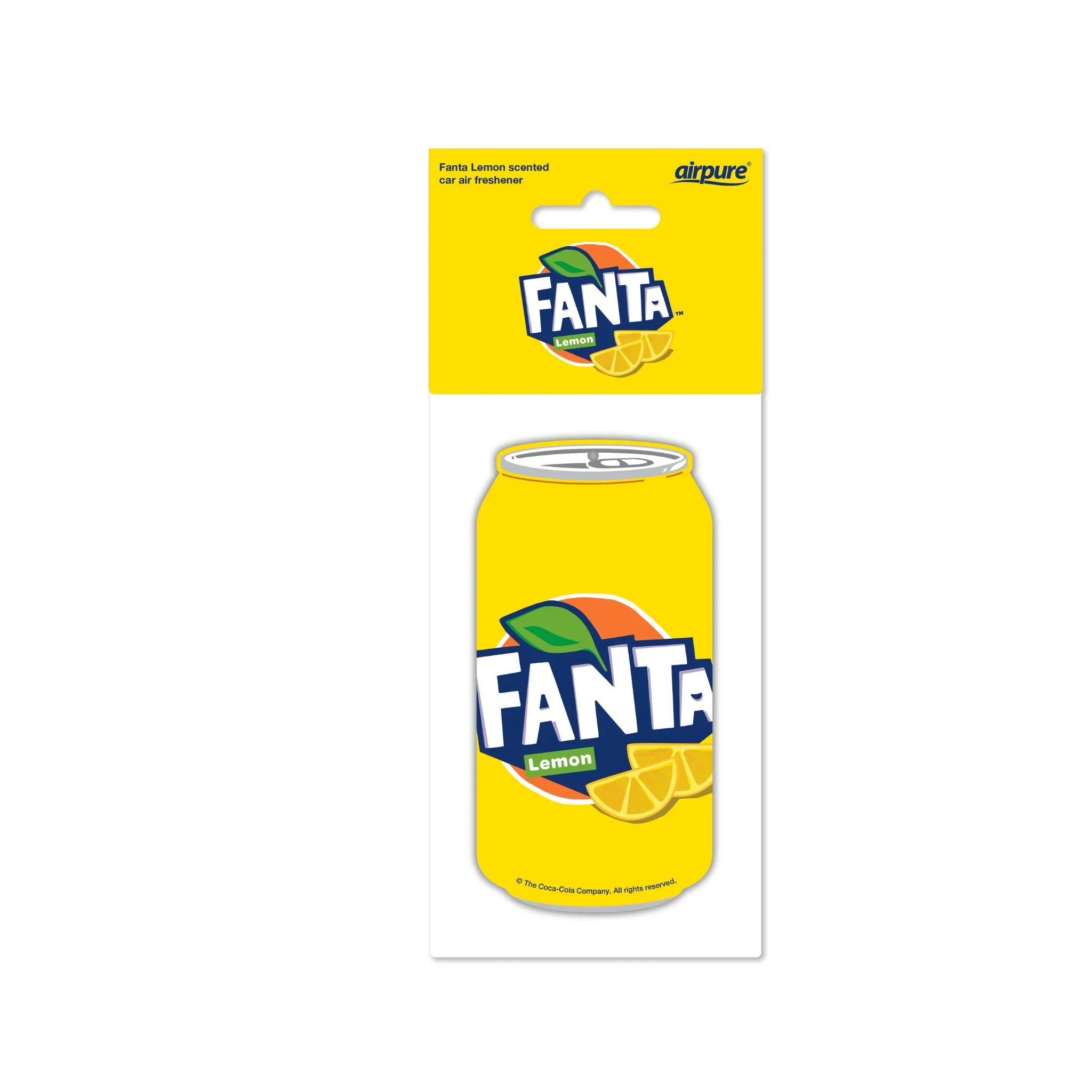 Airpure 2D Air Freshener - Fanta Can Lemon