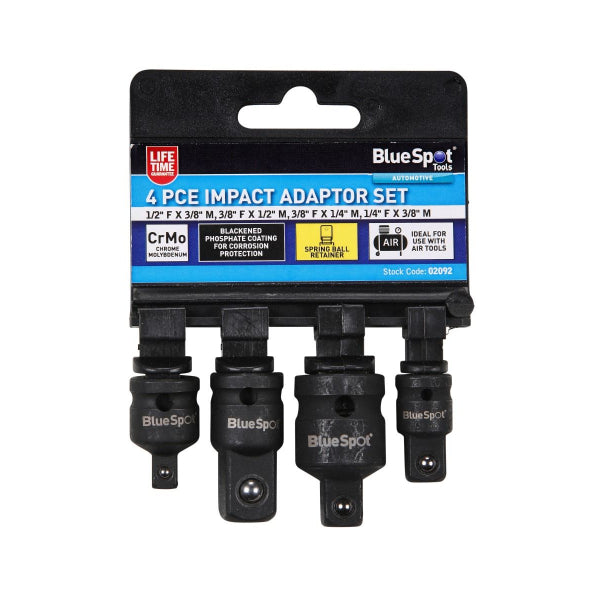Blue Spot Tools 4 PCE Impact Adaptor Set