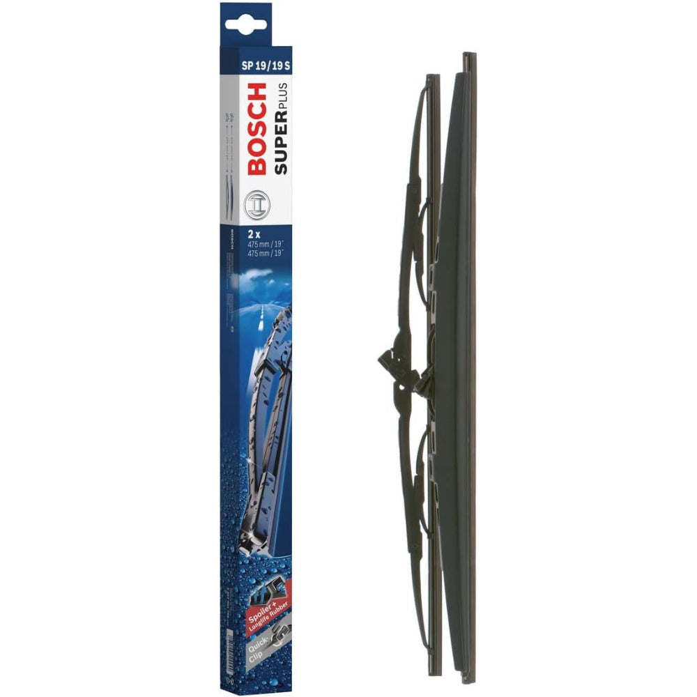 Bosch Super Plus Conventional Blade With Spoiler Set 475/475mm SP19/19S
