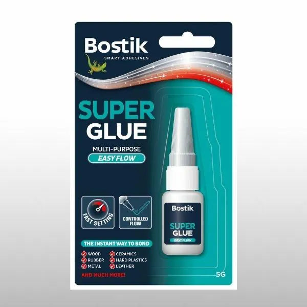 Bostik Super Glu Easy Flow - 5g Bottle