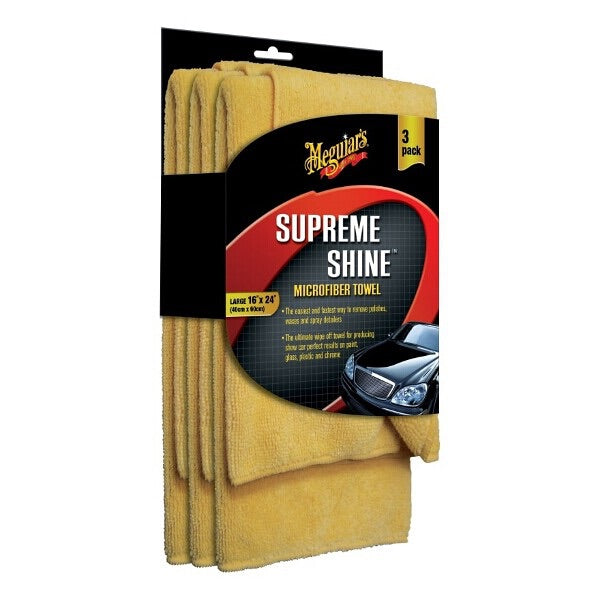 Meguiar's Supreme Shine Microfibre Towels 6 Pack