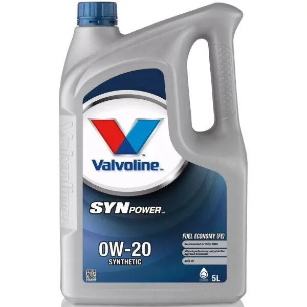 Valvoline Synpower FE Motor Oil SAE 0W-20 5L