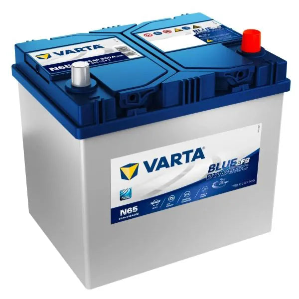 Varta AFB/EFB Start Stop Plus Battery 12V - 65Ah - 650CCA