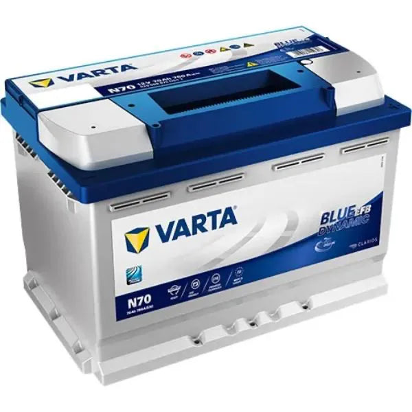 Varta AFB/EFB Start Stop Plus Battery 12V - 70Ah - 760CCA